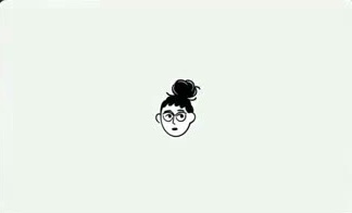 A line drawing of a face, saved into Inscra as an image.